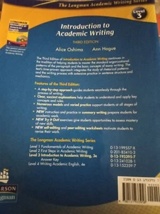 Introduction to Academic Writing by Alice Oshima and Ann Hogue (2006, Trade... - Bild 1 von 10