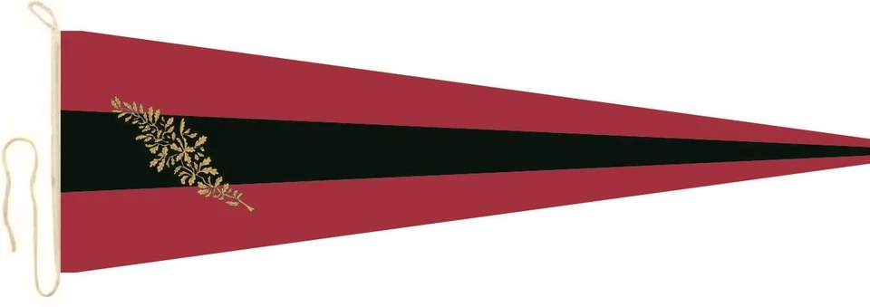U24 Gagliardetto lungo bandiera bandiera Jenaer Burschenschaft varie misure