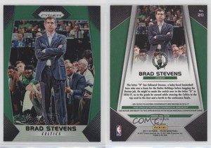 2017-18 Panini Prizm Green Prizm Brad Stevens #20 Rookie RC