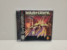 WarHawk (PlayStation 1) Black Label Jewel Case PS1 Complete w/ Registration Card