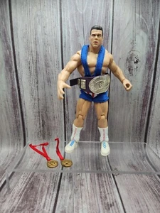 WWE Kurt Angle Wrestling Figure Titan Tron Live Series 5 Smackdown 6” Jakks WWF - Picture 1 of 9