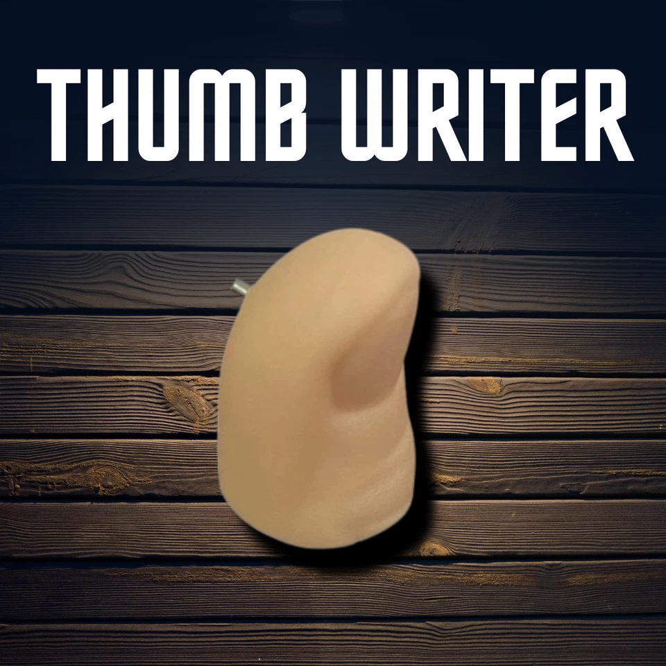 Thumb Tip Writer- Mentalism Magic Trick - Write With Your Thumb Tip - Image 1 of 1