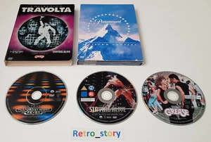 Coffret 3 DVD TRAVOLTA - La Fièvre Du Samedi Soir - Grease - Staying Alive - Picture 1 of 5