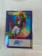 Eric Gray 2023 Leaf Vivid Rookie Auto Navy Blue #BA-EG1 #7/7 NrMt