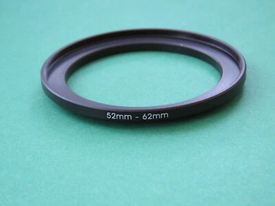 52mm-62mm Stepping 52-62 Step-Up Male-Female Filter Ring Adapter 52mm-62mm  - Image 1 of 2