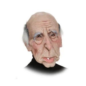 Alter Mann Faschingsmaske Alte Haut Halloweenmaske Professor Latexmaske Opa - Bild 1 von 1