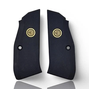 Empuñaduras Zib serie polímero empuñaduras de pistola para CZ SHADOW2, logotipo medallón de metal - Imagen 1 de 6
