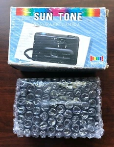 Vintage 1996 Plastic Sun Tone Panoramic Camera MM350 Wide Angle for 35mm Film - Picture 1 of 12