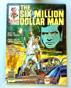 Six Million Dollar Man Magazin #1 ~ Charlton 1976 ~ Neal Adams sehr guter Zustand - Bild 1 von 2