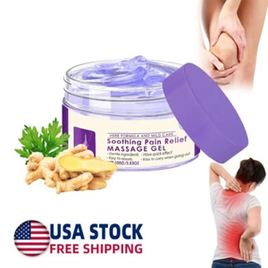 Kresin Joint Pain Gel Purple Gel, Kresin Soothing Pain Massage Gel Neck 100g - Picture 1 of 14
