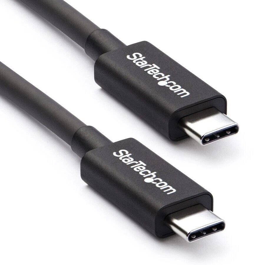 StarTech TBLT3MM2M Thunderbolt 3 Cable - 6 ft / 2m - 4K 60Hz - 20Gbps - USB C to - Image 1 of 1