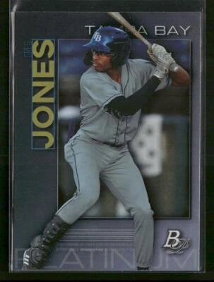 2020 Bowman Platinum #TOP-53 Greg Jones Top Prospects - Image 1 of 2