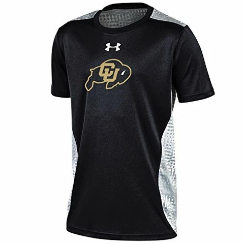 Under Armour NCAA Colorado Buffaloes Youth Boys Short Sleeve Boys' Colorblock Cover