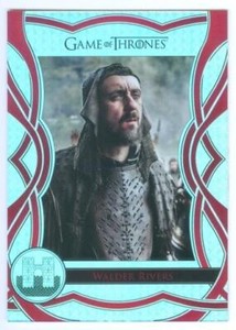 WALDER RIVERS "THE CAST CARD C94" GAME OF THRONES COMPLETE