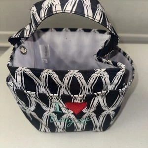 THIRTY ONE 31 Black And White Tote Satchel Carry All With Pockets š198 - Picture 1 of 7