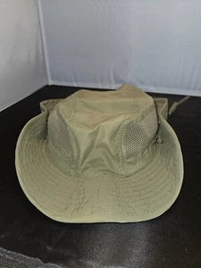 Magellan Outdoors Wide Brim Bucket Hat Breathable Mesh Olive - Picture 1 of 3