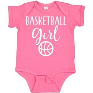Inktastic Basketball Girl Sports Baby Bodysuit Girls Player One-piece Infant Hws - Picture 1 of 12
