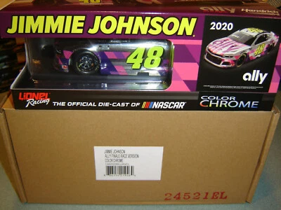  2020 年吉米·约翰逊 #48 ALLY FINALE RACED 版本 1/24 彩色铬合金现货 — 第 1/4 张图片