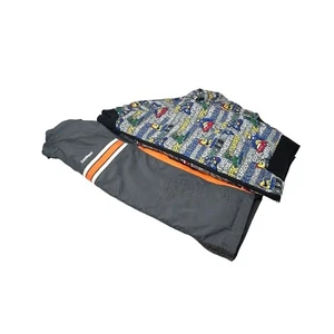 Boy's Windbreaker and Reversible Puffer Jacket - Size 7 - Picture 1 of 12