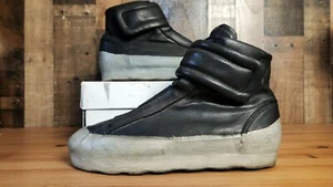 OXS Rubber Soul Polacco Men's Shoes Sz 45 (11.5) Made In Italy Black Rare EUC - Picture 1 of 22