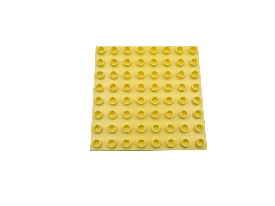 Lego® Duplo Base plate Building plate 8x8 YELLOW - image 1 of 1