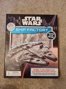 Star Wars: Ship Factory Lighted Millennium Falcon Fighter Kylo Ren Build Kit - Picture 1 of 9