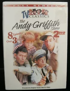 THE ANDY GRIFFITH SHOW 8 EPISODES ON 2 DVDS BLACK & WHITE BRAND NEW AND SEALED!! - Picture 1 of 5