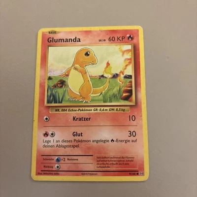 Glumanda 9/108 | XY - Evolution | Pokémon Karte | Common | NM - Bild 1 von 4