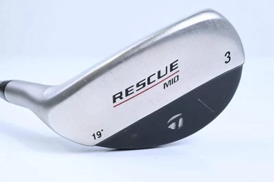 Left Hand Taylormade Rescue Mid #3 Hybrid / 19 Degree / Regular Flex Light Metal - Image 1 of 4