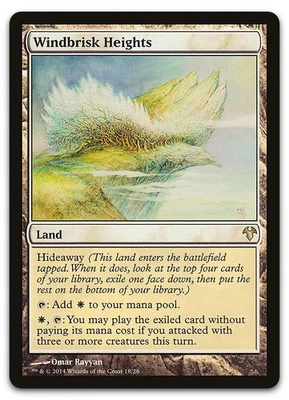Windbrisk Heights #18 (LP) Magic Modern Event Deck MD1 Magic MTG - Image 1 of 2