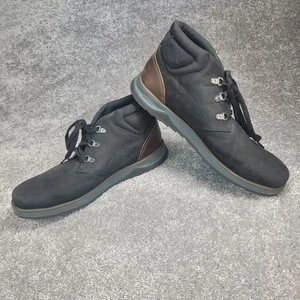 Merrell Herren Gr. 15 Epiction Schwarz Leder Wasserdicht Wandern Chukka Stiefel J23681 - Bild 1 von 11