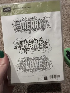 STAMPIN UP SAISONAL VERSTREUTES STEMPELSET - Bild 1 von 6