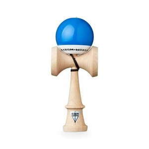 Kendama KROM POP Cromo Pop LOL Pegajoso Transparente Azul Oscuro Madera de Haya de Japón Nuevo - Imagen 1 de 9