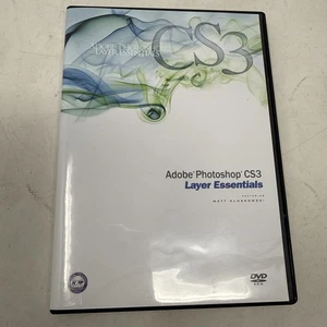 Adobe Photoshop CS3 Layer Essentials DVD-ROM Matt Kloskowski Official Training - Picture 1 of 11