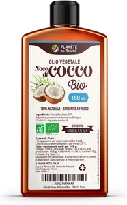 Olio Di Cocco Bio 150 Ml -  - Crudo E Spremuto a Freddo - Puro, Naturale, Non Ra - Foto 1 di 12