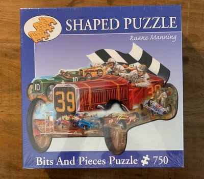 Bits And Pieces Shaped Puzzle Racing Through The Years 作者 Ruane Manning 全新 — 第 1/4 张图片