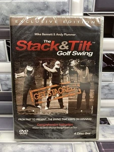 Mike Bennett, Andy Plummer The Stack & Tilt Golf Swing DVD New SEALED! - Foto 1 di 2