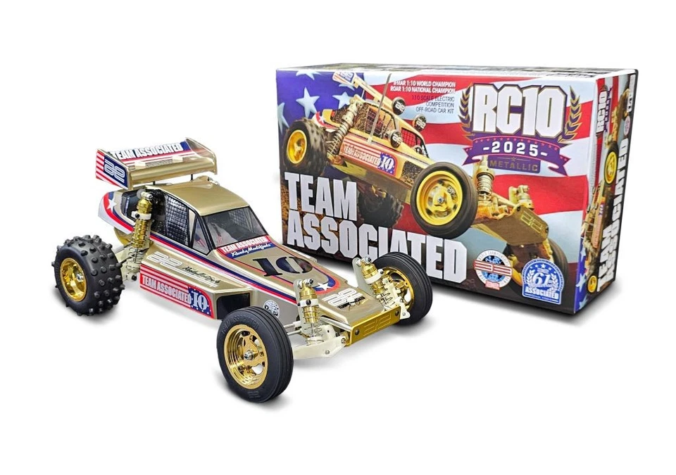 Team Associated RC10 Buggy 2025 Metallic Edition Kit ASC6042 6042 - Image 1 of 1
