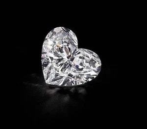 4.4 Ct Lab-Grown CVD Diamond D VVS1 Clarity Heart Cut EGL Loose Gemstone "5NSP - Picture 1 of 2