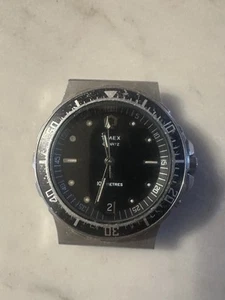 VINTAGE TIMEX M-Cell DIVERS WATCH 100 METERS QUARTZ DIVER STYLED - Picture 1 of 2