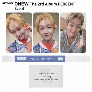 Onew 2° Album Percentuale Ascolto Festa/Vetrina Evento Fotocartolina Prodotti KPOP - Foto 1 di 11