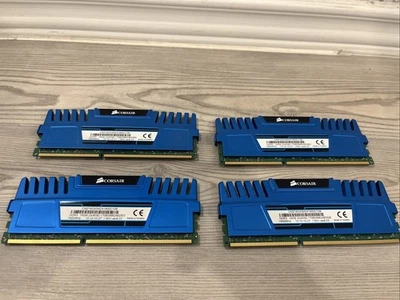 Corsair Vengeance 32GB 4X8 GB DDR3 PC3 1600MHz Desktop memory - Image 1 of 4