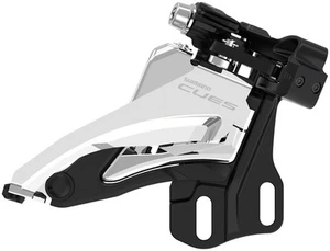Shimano CUES FD-U4000-E Front Derailleur - 9/10-Speed, Double, Side Swing, - Picture 1 of 1