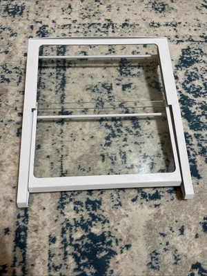 Parte # WR71X30139 GE refrigerador PFSF6PKXEWW estante de vidrio de espacio rápido Foto 1 de 4