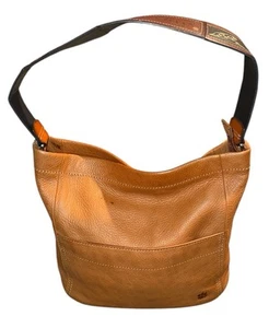Fossil Handbag University Clemson Tigers Leather Shoulder Bag Brown - Picture 1 of 12