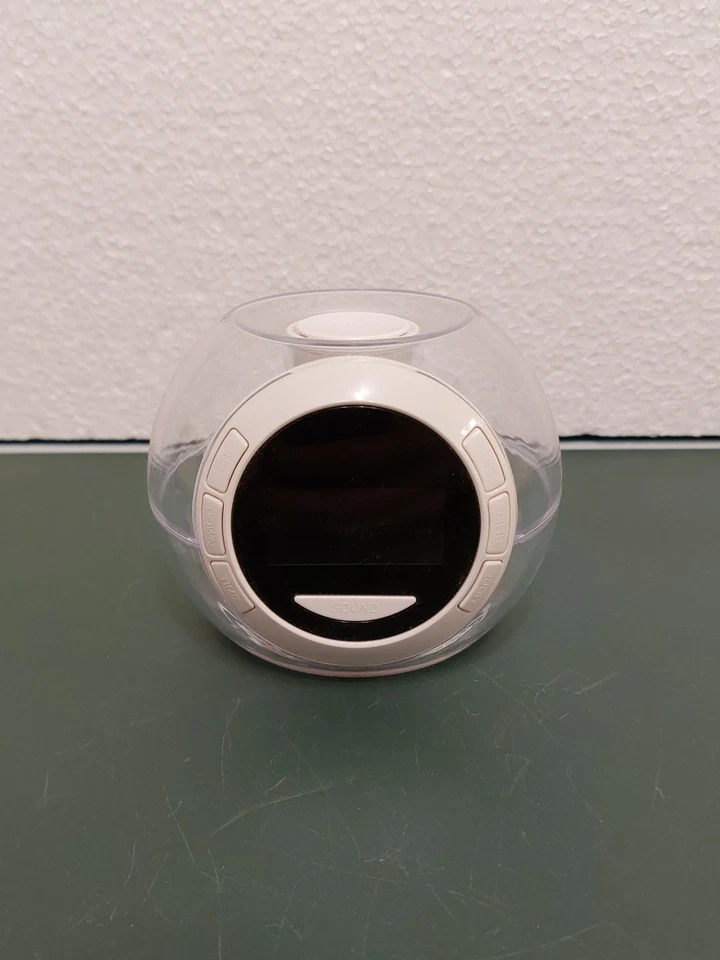 Wecker 7 Farbenwechsel LED transparent Alarm clock - gebraucht  - Bild 1 von 1