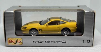 Maisto Classic Collection 1/43 Ferrari 550 Maranello 1996 Amarillo 31502 Foto 1 de 4