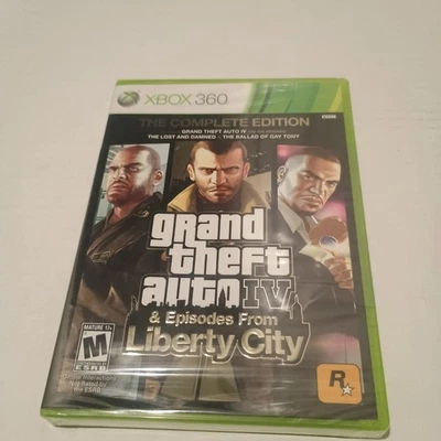 GTA 4 The Complete Edition Xbox 360 sealed - Image 1 of 4
