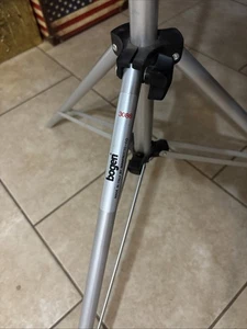 Manfrotto/Bogen 3086 Professional 8' + Foot Light Stand/Tripod Aluminum Italy - Picture 1 of 10
