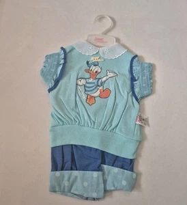 NEW IN Plastic  Vintage Zapf Creation Baby Born Outfit Blue Disney - Imagen 1 de 6